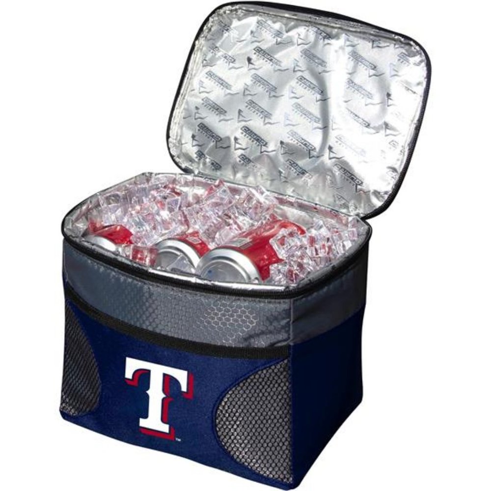 New Texas Rangers‎ Rawlings MLB 9 CAN Cooler Beer Lunch Box Ice Tailgate